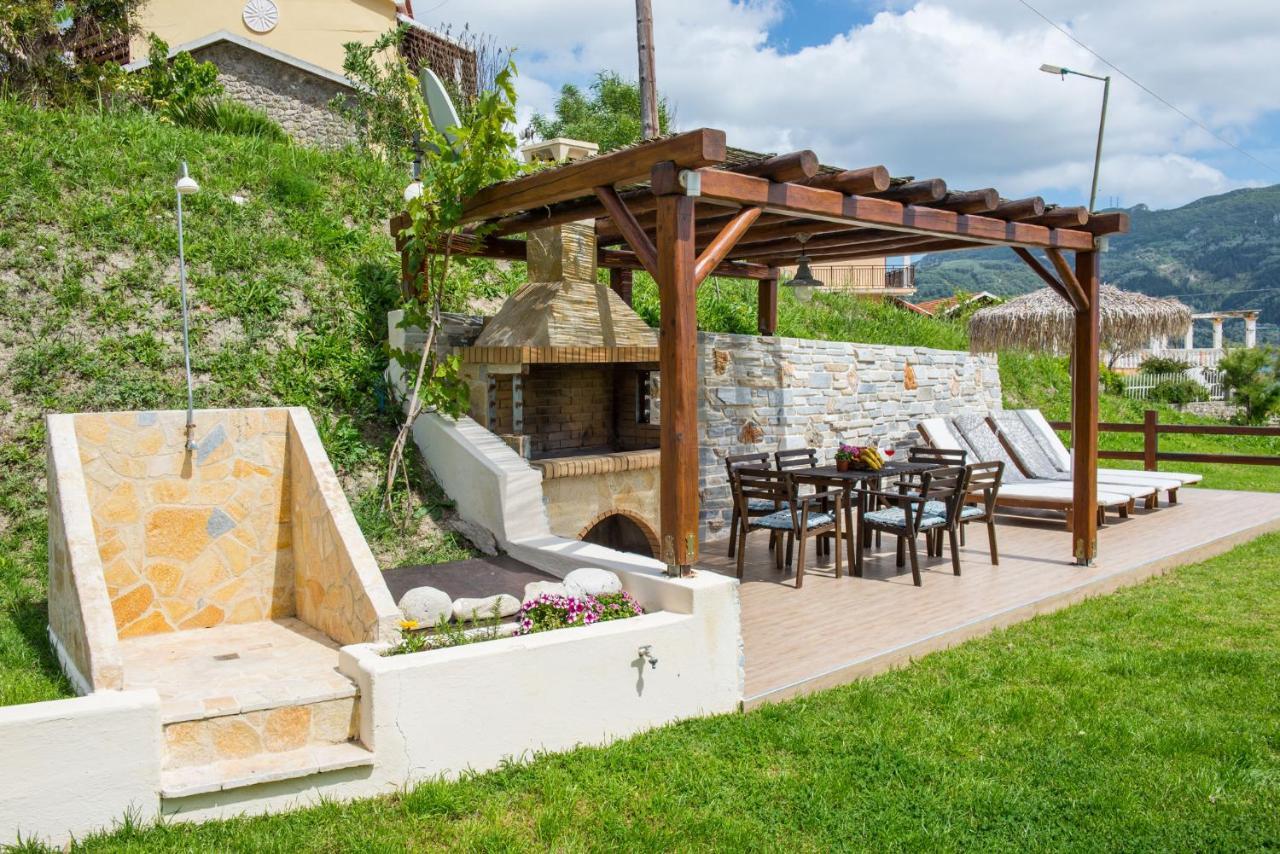 Villas Porto Kamini Afionas Corfu 外观 照片
